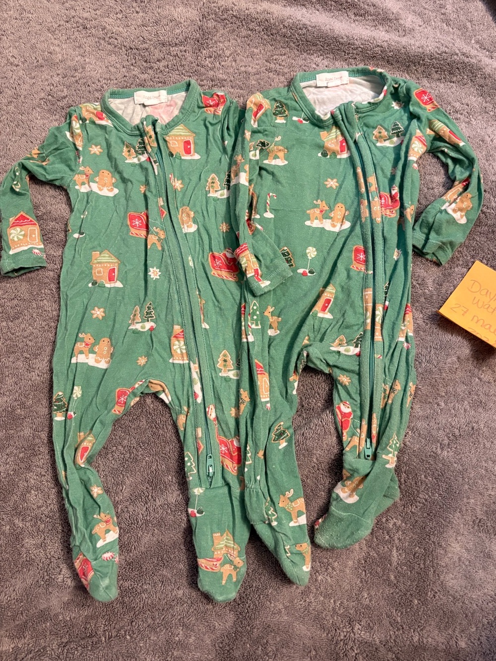Angel dear footed sleeper bundle